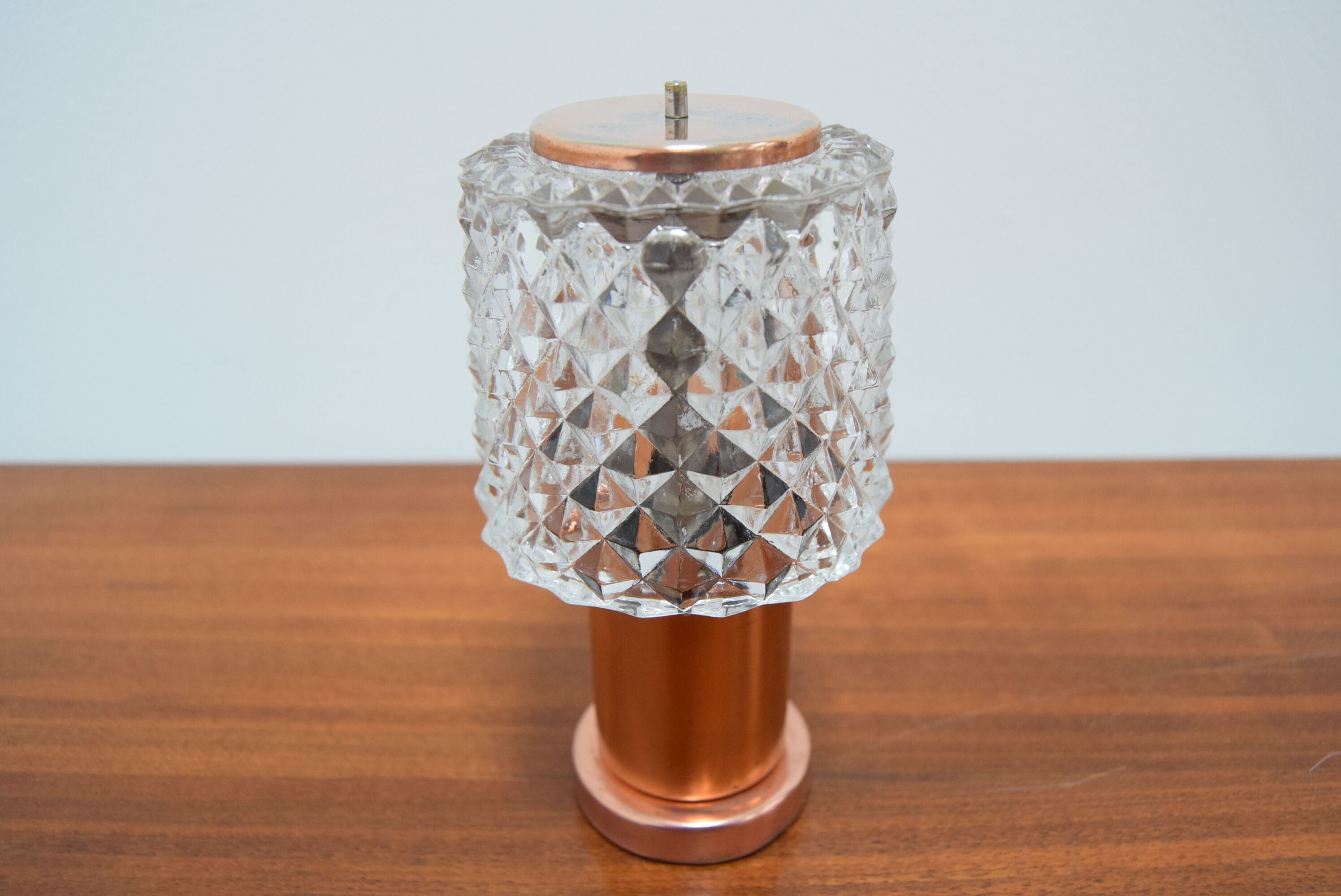 Mid-century Table Lamp by  Kamenicky Senov,Preciosa,1970’s.