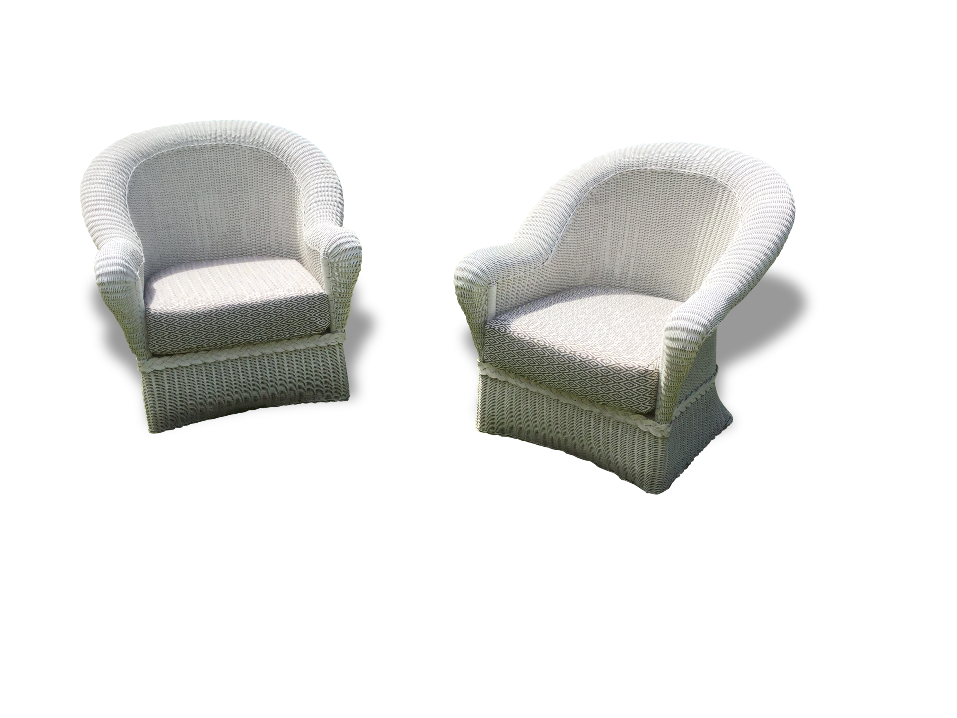 Pair of Wicker Chair