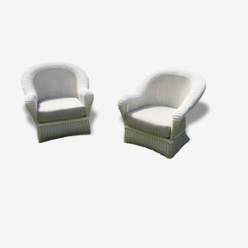 Pair of Wicker Chair