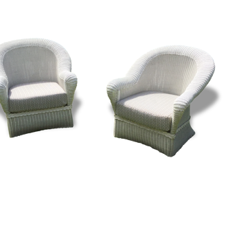 Pair of Wicker Chair