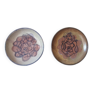 Duo de poteries savoyardes