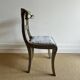 Chaise à tête de bélier anglo-indienne