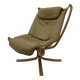 Falcon Leather Lounge Chair by Sigurd Ressel for Vatne Møbler, 1970s