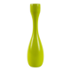 Lime-coloured candlestick, Danish design, 1970s, made in Denmark