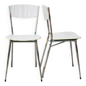 2 chaises de salle à manger en