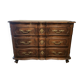 Crossbow chest of drawers in solid walnut, Louis XIV period – early 18th century