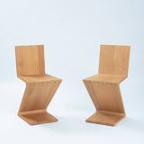 Chaises ZigZag, années 1990, lot de 2