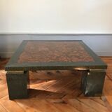 Coffee table Jean Charles Liviani 1980