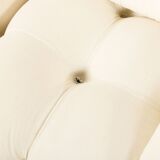 Camaleonda Sofa by Mario Bellini renovated in linen upholstery