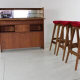 Danish design dry bar set by Johannes Andersen for Skaaning & Søn