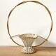 Vintage rattan basket