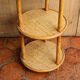 Rattan shelf