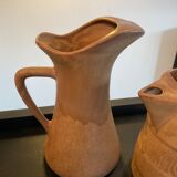 Vintage stoneware jug duo