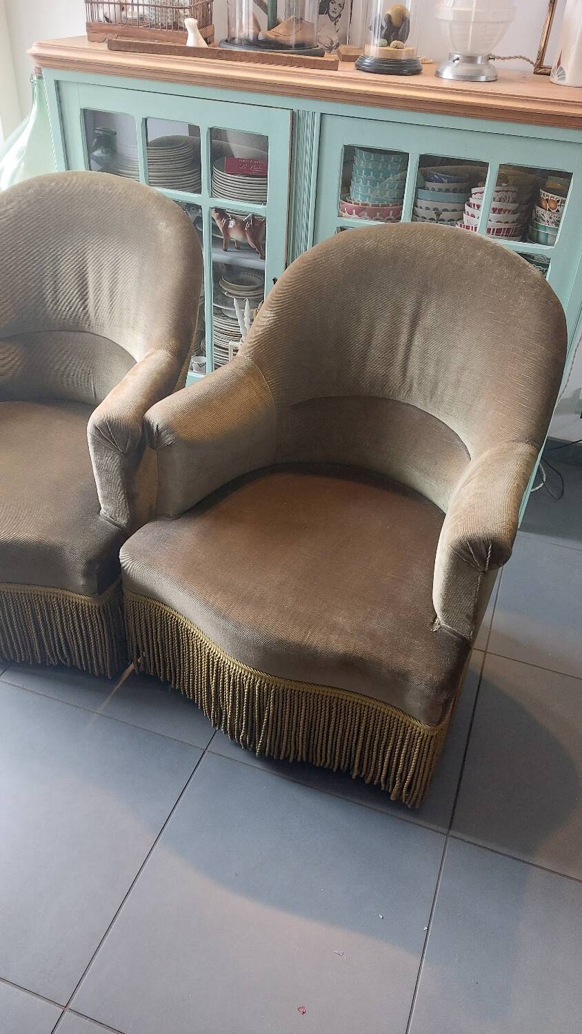 Toad armchairs