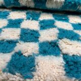 Bluzza checkered rug 170x120cm