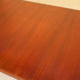 Scandinavian teak expandable dining table by Farstrup Mobelfabrik editions
