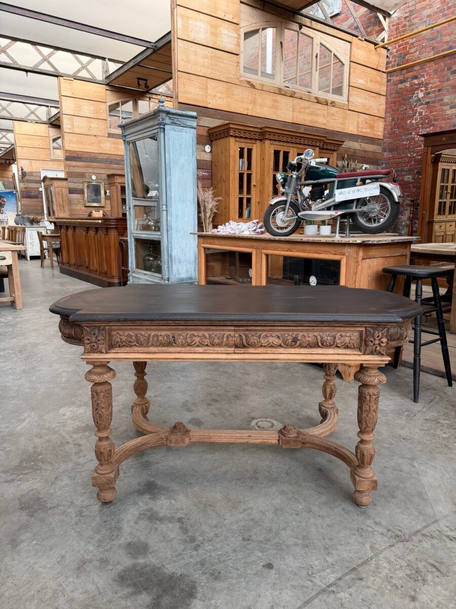 Console en chêne 19ème