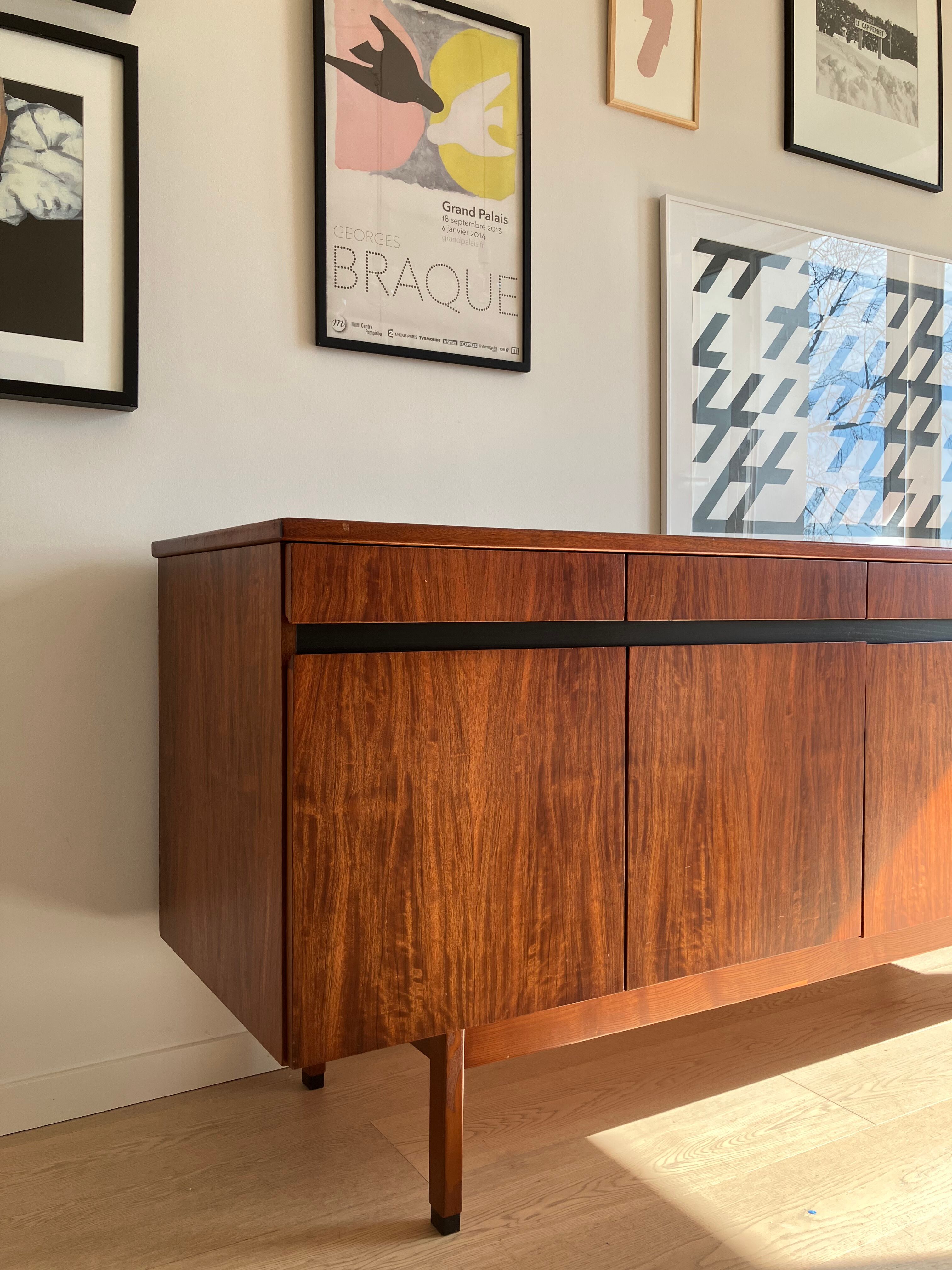 Scandinavian teak sideboard