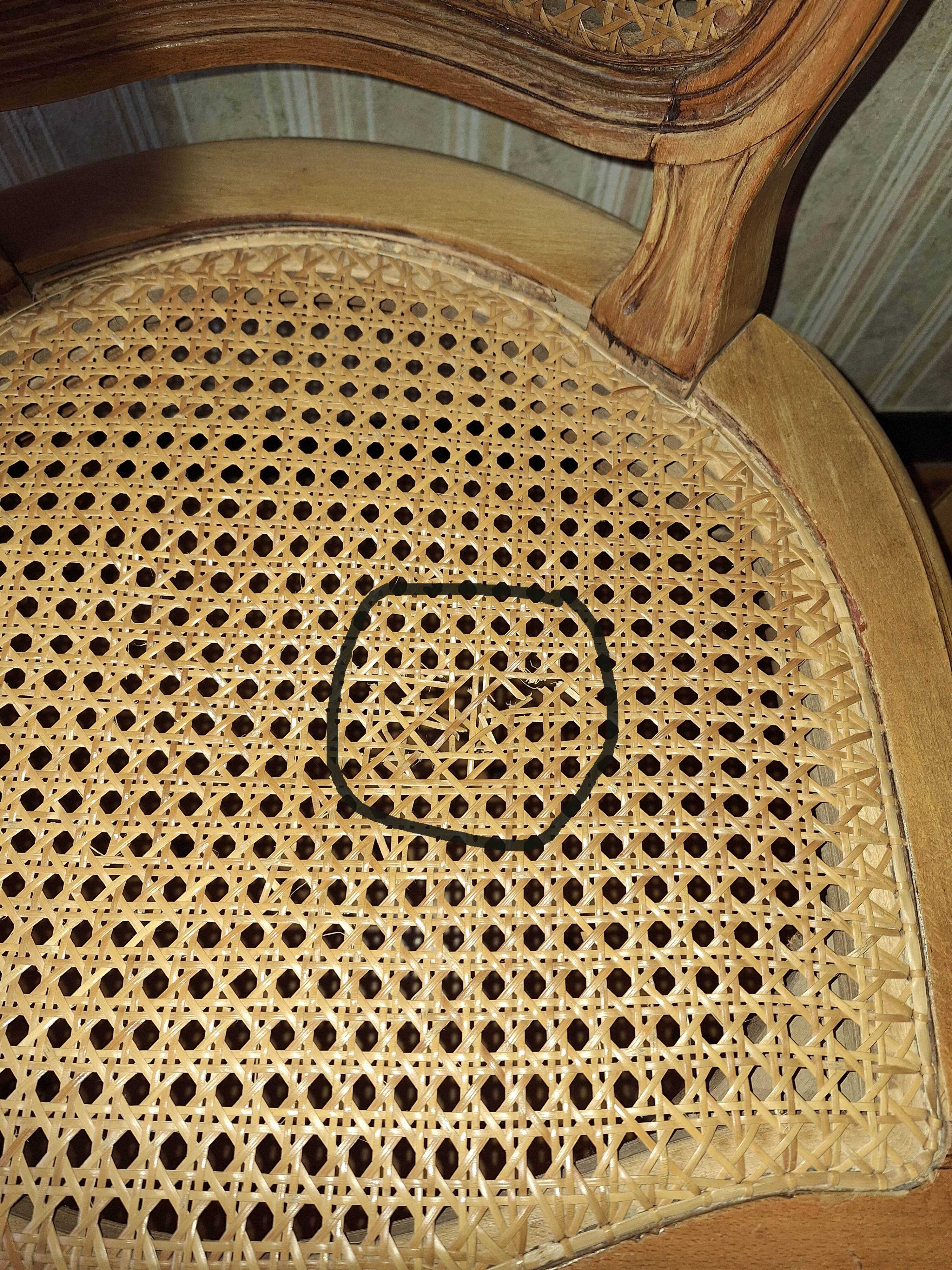 Four dining room chairs