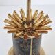 VINTAGE 1950 CIGARETTE DISPENSER PAGODA METAL & BRASS CIGARETTE HOLDER