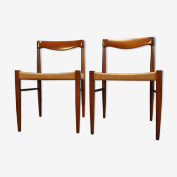 Pair of chairs H.W. Klein for Bramin, 1950's