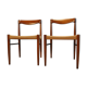 Paire de chaise H.W. Klein, pour Bramin, 1950's