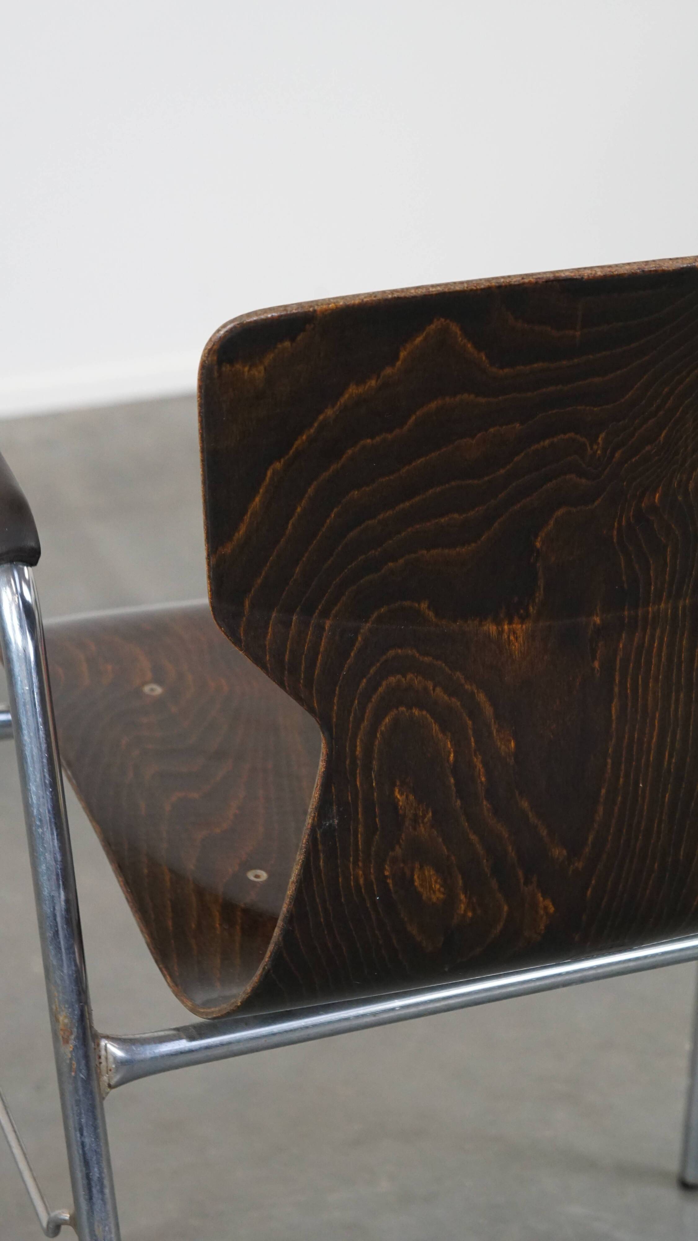Chair from OBO Eromes Wijchen with armrests