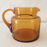 Vintage glass pitcher
