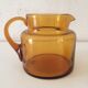 Pichet en verre vintage