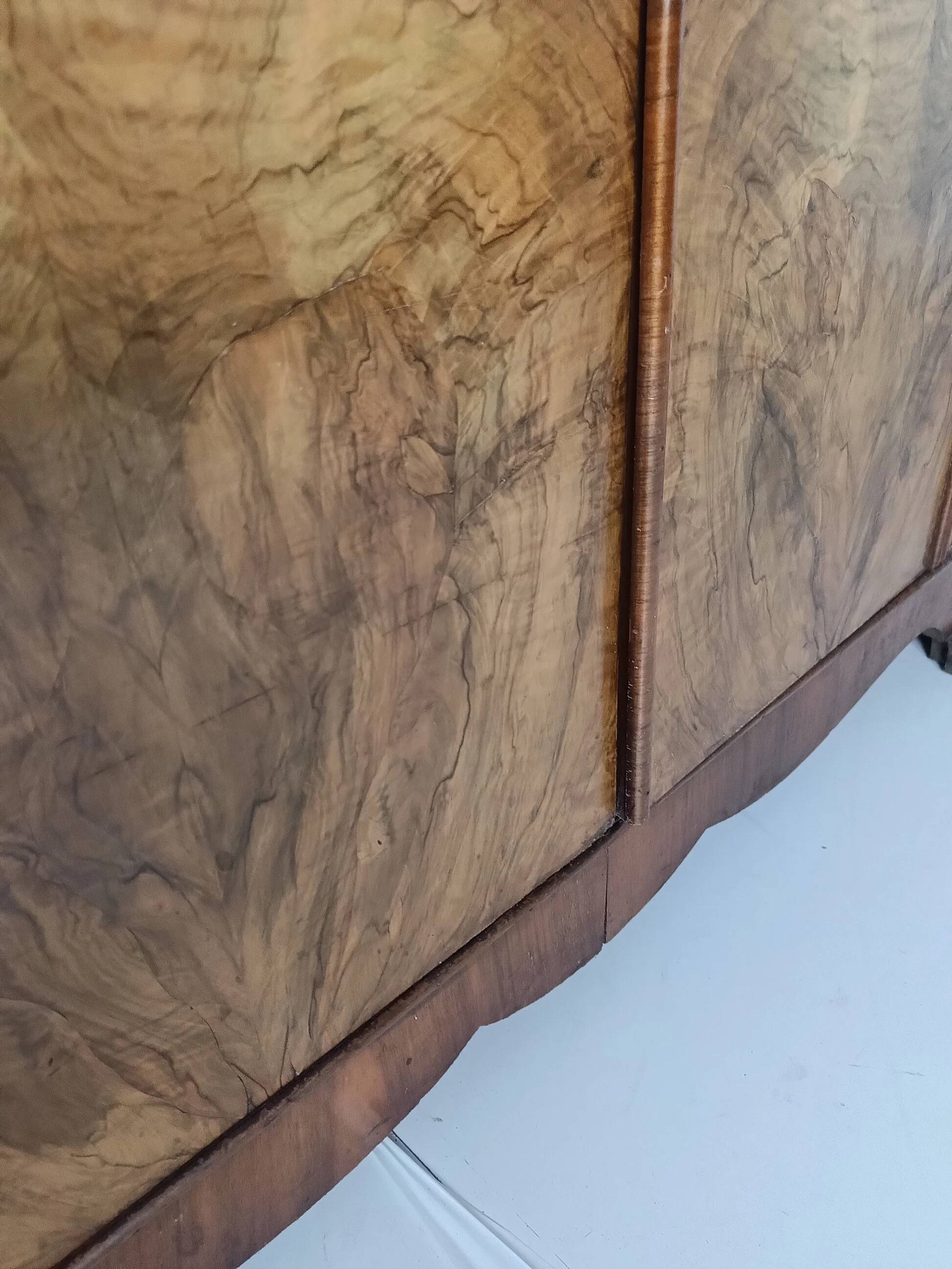 English antique wardrobe 1920's
