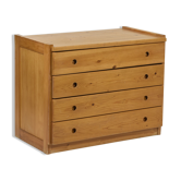 Commode en pin Les Arcs, circa 1975