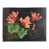 Still life Oil on wooden panel
