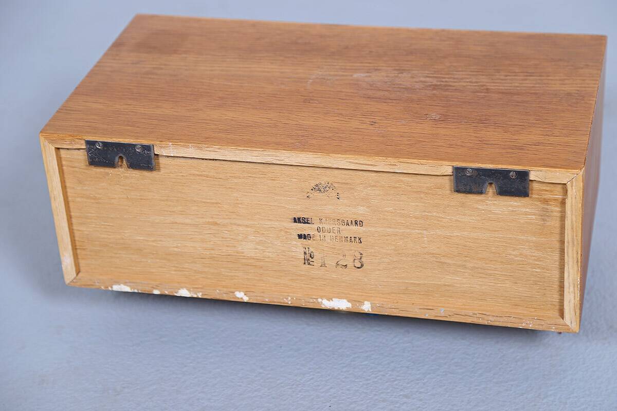 Model 128 Wall Console in Teak by Kai Kristianen for Aksel Kjersgaard