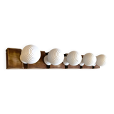 Coat rack with 5 hooks