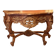 Antique carved wooden console – Louis XIV style – floral decoration