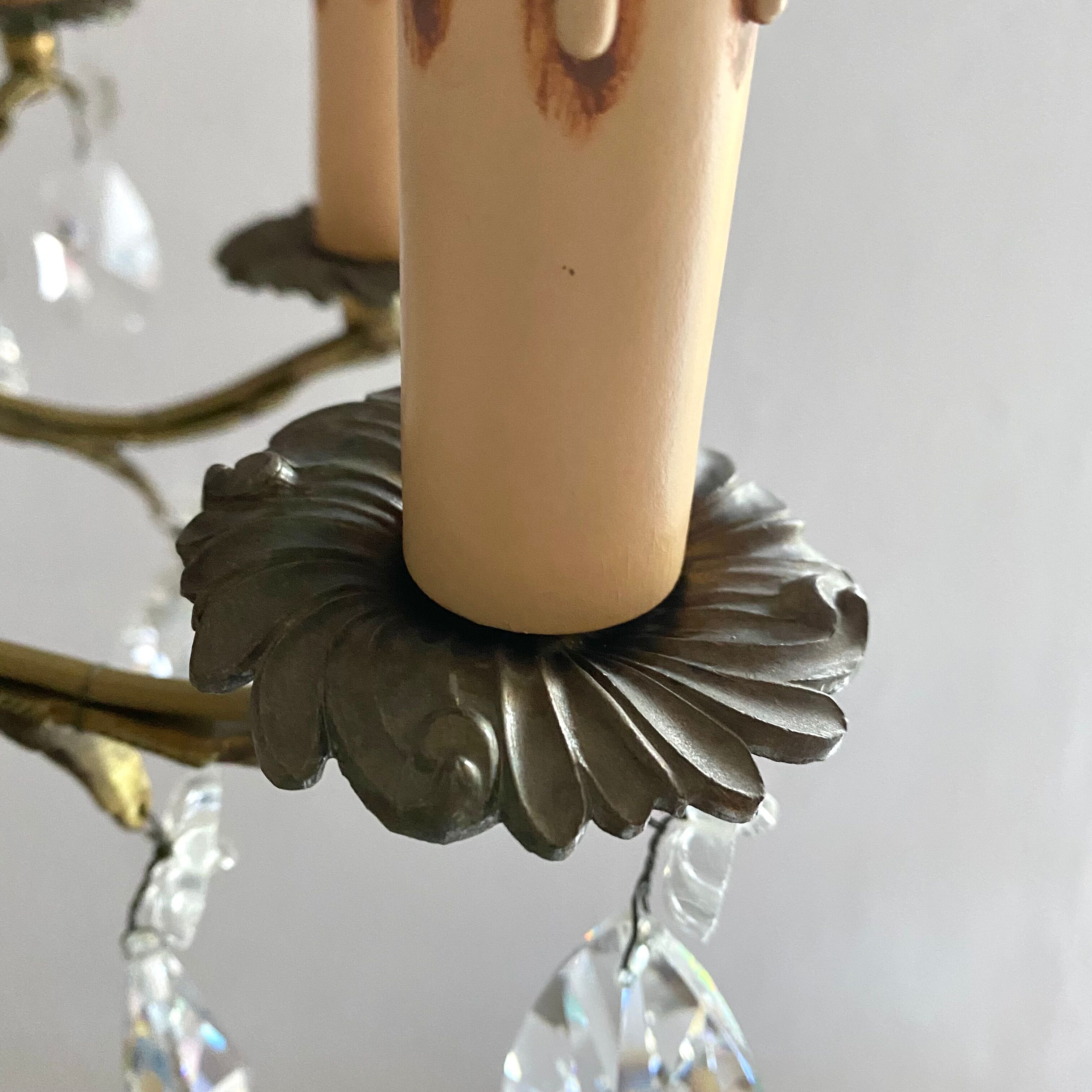 Chandelier with tassels