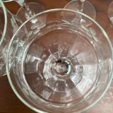 Lot of art deco wine glasses