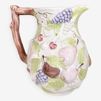 Vase en céramique barbotine