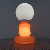 Italian glass standard lamp, 1970s
