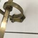 Brass coat rack