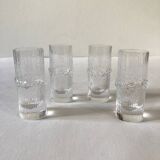 Four Niva shooter glasses by Tapio Wirkkala, 1970s.
