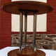 Table gueridon art deco en palissandre, années 30