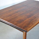 Extendable rosewood dining table year 60