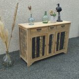3-door wooden sideboard / Esprit Atelier furniture