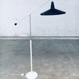 Panama Floor Lamp in Black by Wim Rietveld for Gispen, 1957