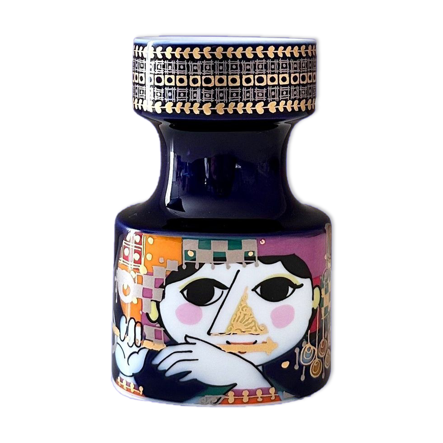 Rosenthal Björn Wiinblad candle holder from 1001 Nights, 70's