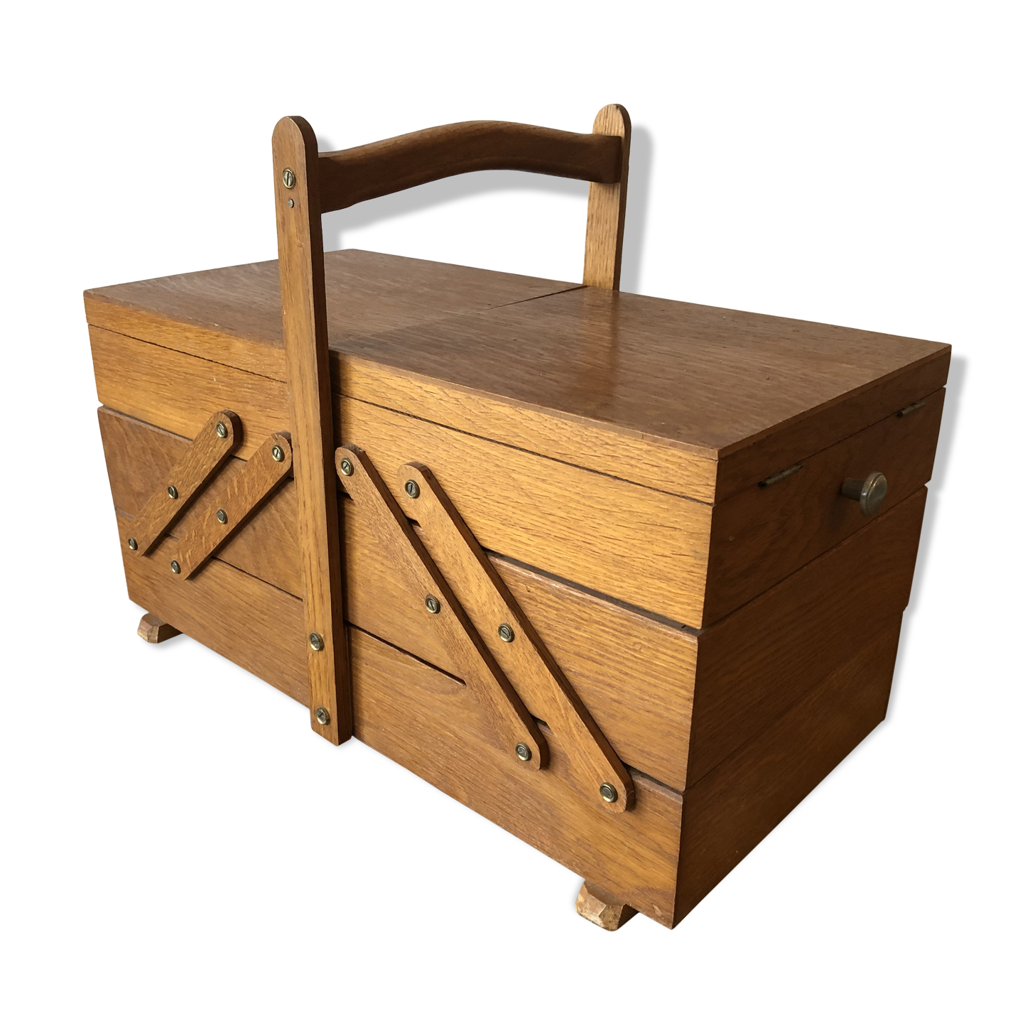 Vintage sewing worker 60s