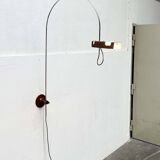 Mid-Century Modern Italian Space Arc Spider Wall Lamp by Joe Colombo for Oluce, 1960s