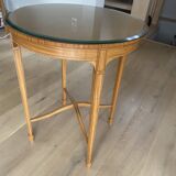 Art Nouveau Rosewood pedestal table