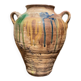 Terracotta jar pottery from the 1920s.